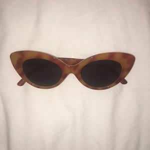 Free people cat eye sunglasses